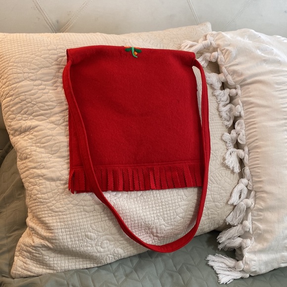 Vintage felt bag - Picture 4 of 5